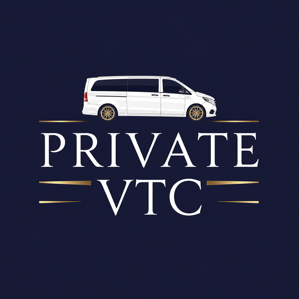 PRIVATE VTC logo chauffeur privé luxe